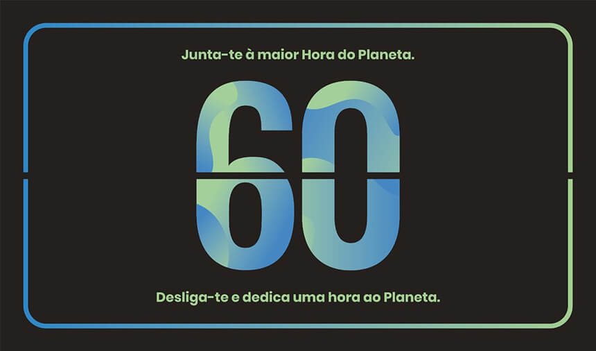 Este sábado é a Hora do Planeta e temos banco de tempo