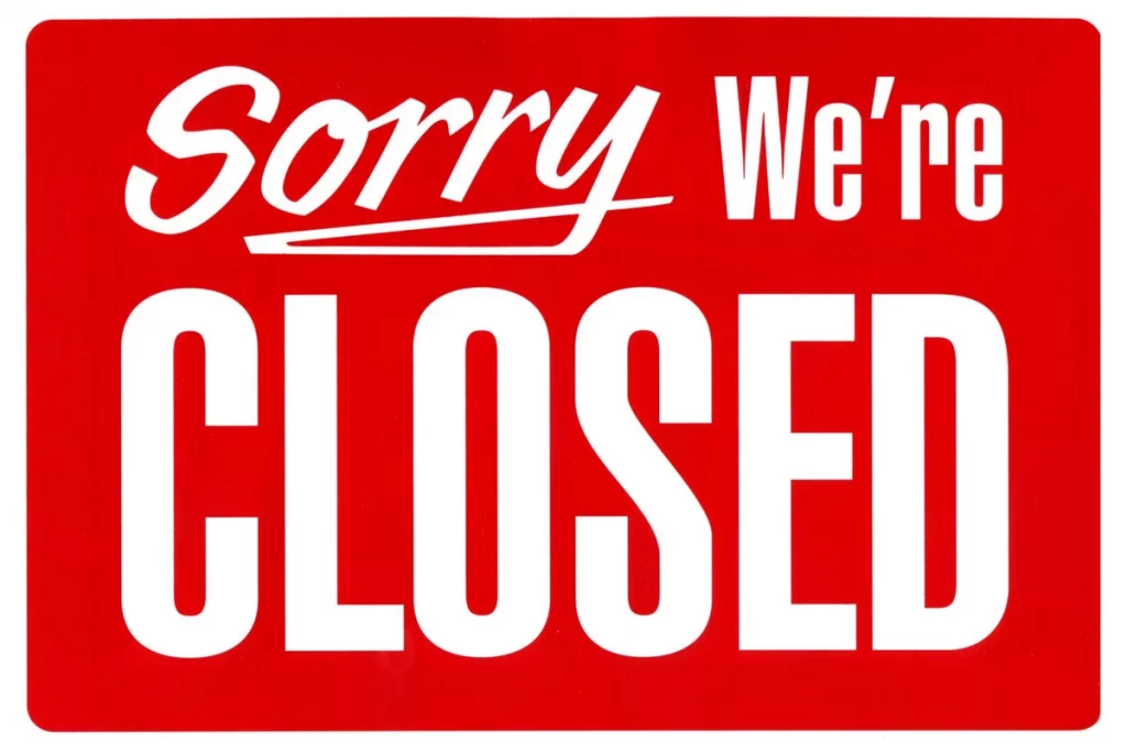 Todas as redes de lojas populares fechadas por 24 horas