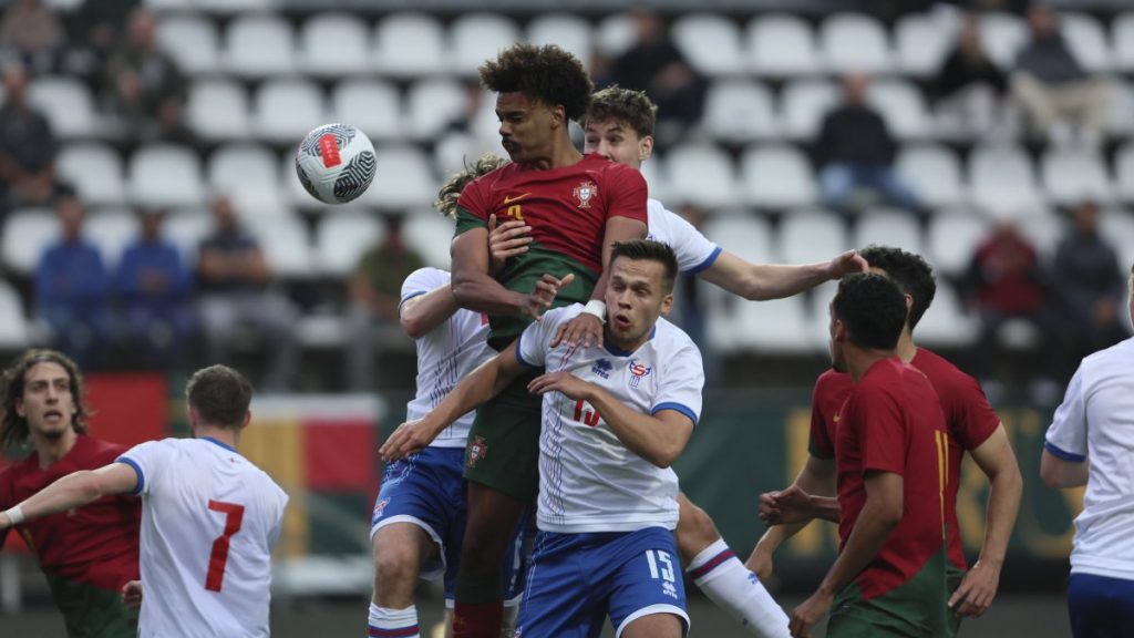 Portugal venceu as Ilhas Faroé e qualificou-se para o Euro Sub-21 de 2025