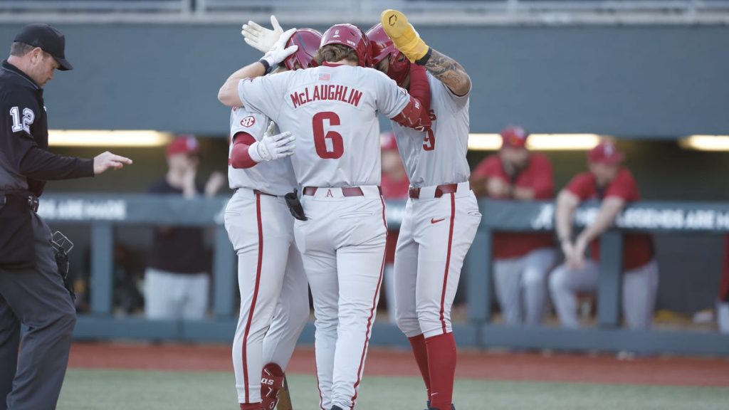 Atualização da pontuação técnica do Arkansas Baseball x Texas: Hogs recebem Red Raiders