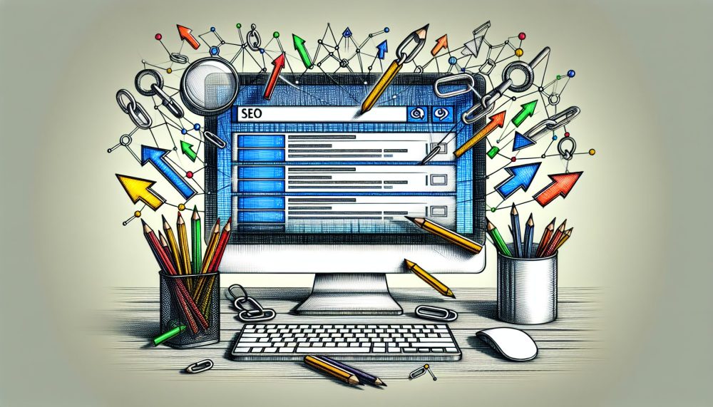 Otimizando classificações de sites com SEO e backlinks