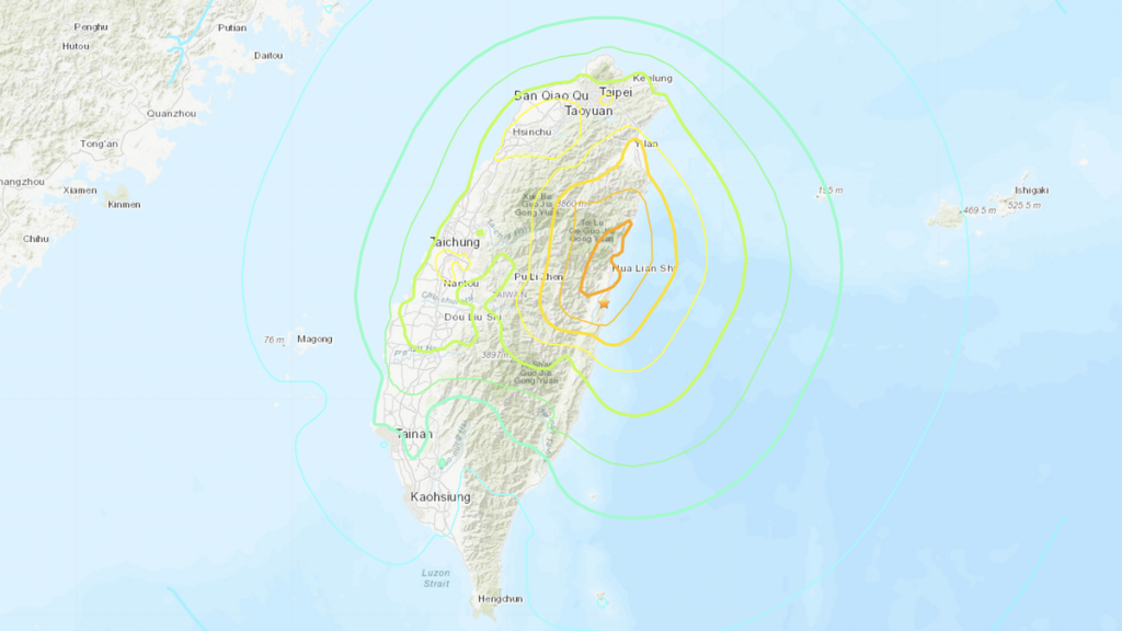 Taiwan é atingida por terremoto de magnitude 7,4, colocando cadeia de fornecimento de tecnologia em crise