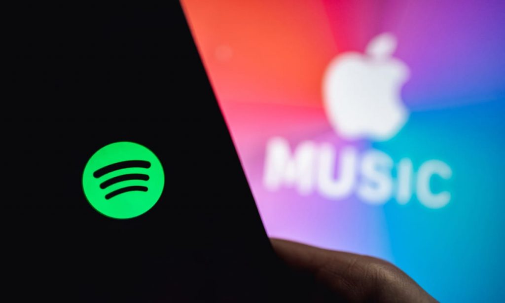 A Apple se recusa a atualizar o aplicativo Spotify devido à divulgação de preços no aplicativo