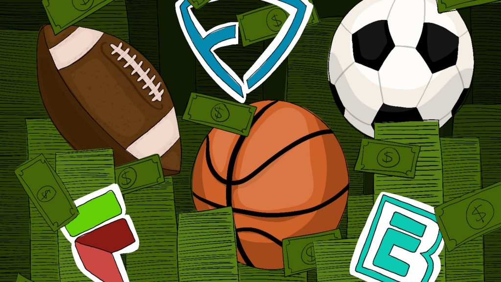 Aplicativos de jogos de azar abertos para apostas esportivas de menores no campus