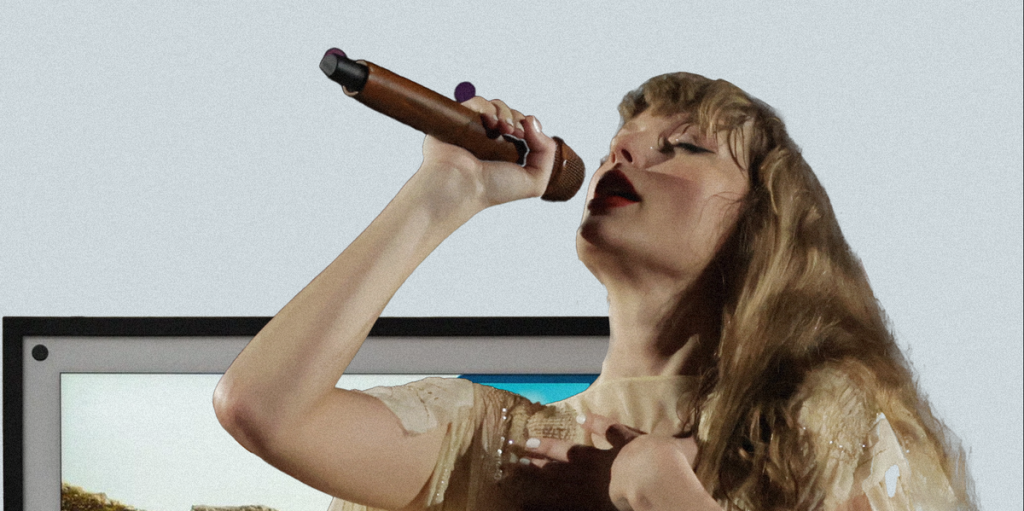 O novo álbum de Taylor Swift soa ainda melhor com este gadget legal