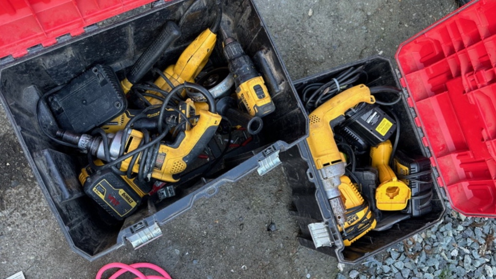 Ferramentas roubadas vendidas online 24 horas após o roubo: RCMP