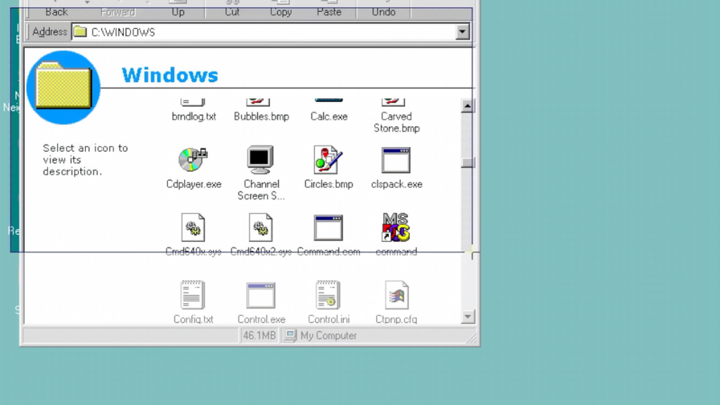 28 anos depois, milhares de aplicativos foram portados para o Windows 95 – portar o .NET Framework permite compatibilidade retroativa com software moderno