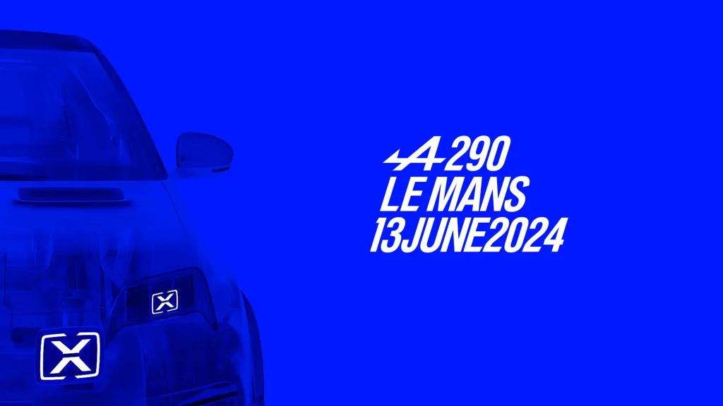 Alpine A290 estreia nas 24 Horas de Le Mans de 2024