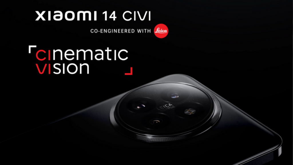 Xiaomi 14 Civi traz colaboração Leica e Xiaomi abaixo de Rs 50.000