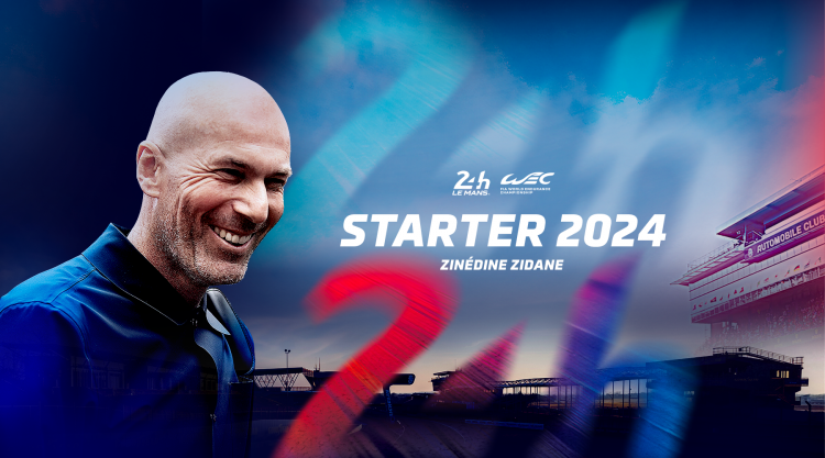 Zinedine Zidane será o titular oficial das 24 Horas de Le Mans de 2024!
