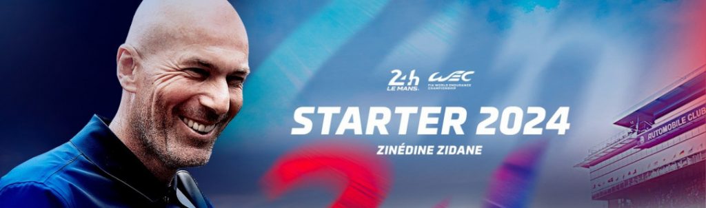 Zinedine Zidane será o titular oficial das 24 Horas de Le Mans de 2024! –