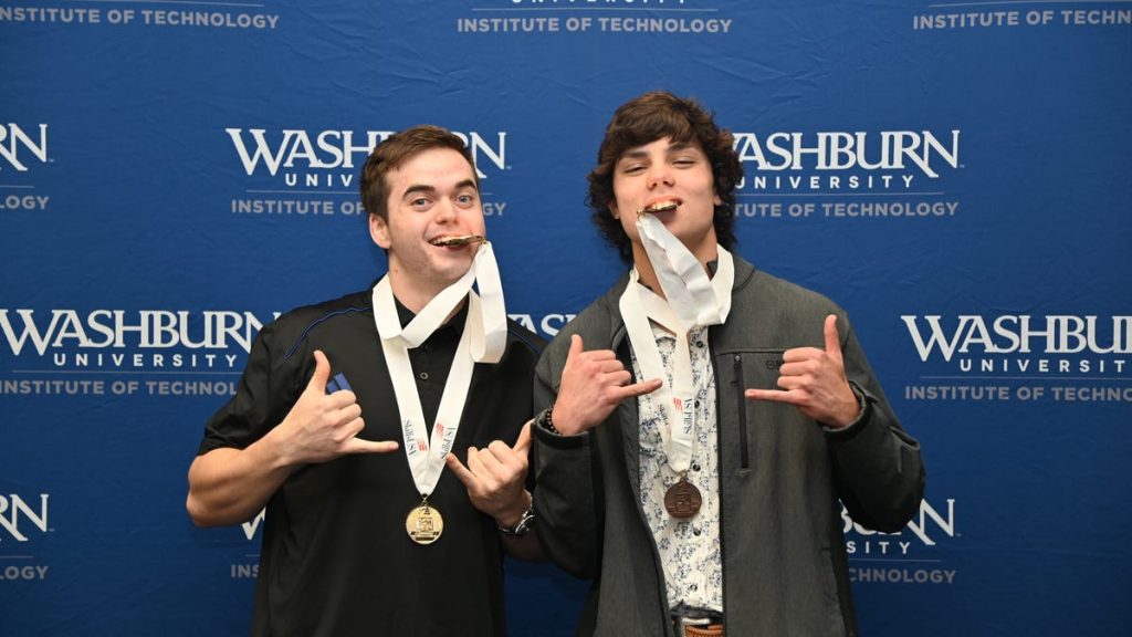 Alunos do Washburn Institute of Technology viajam para a competição nacional SkillsUSA