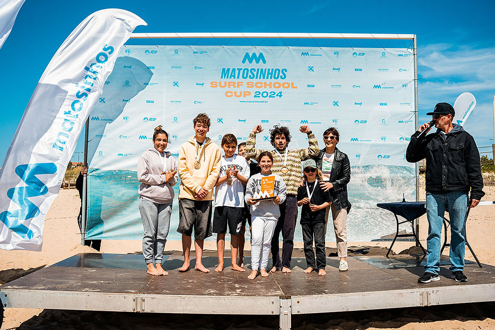 Penas Surf School vence na 1ª etapa da Matosinhos Surf School Cup 2024
