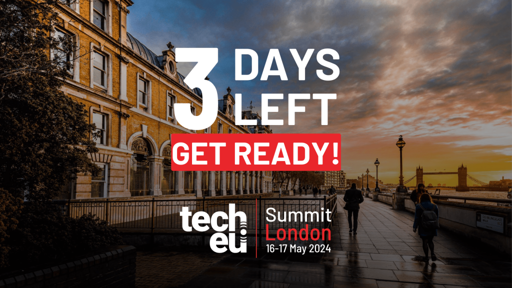 Faltam 3 dias para o Tech.eu Summit London 2024!