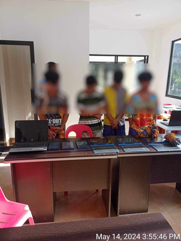 Um menor supostamente roubou ferramentas de uma escola em Dalaguete.