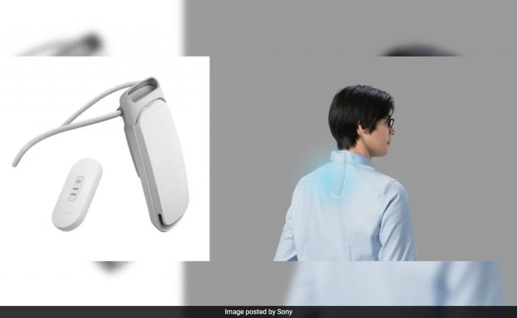 Sony lança gadget futurista de ‘ar condicionado vestível’ para ajudar a combater o calor