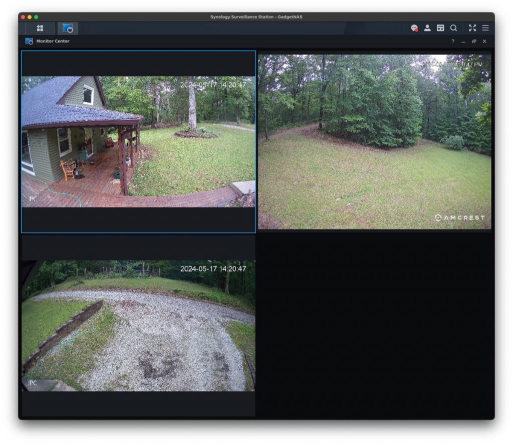 Meu novo gadget favorito é o Synology Surveillance Station. Isto não é apenas útil, mas também divertido.