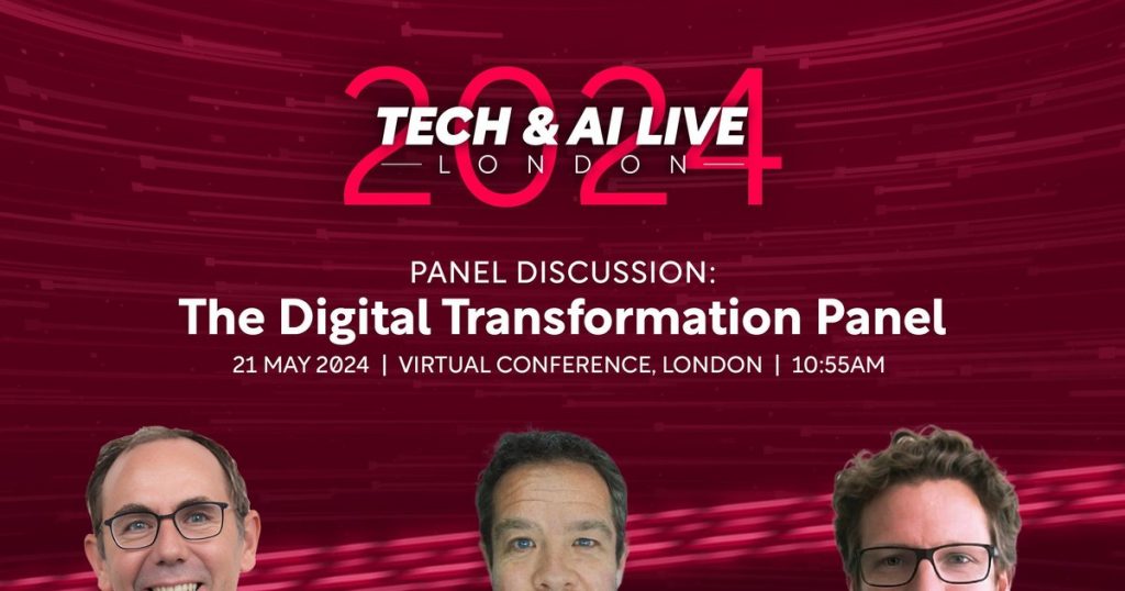 Tech & AI LIVE Londres: Painel de Transformação Digital