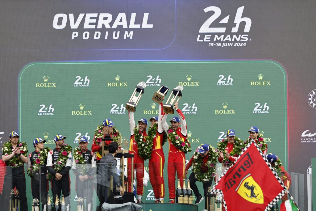 Ferrari vence 24 Horas de Le Mans pelo segundo ano consecutivo