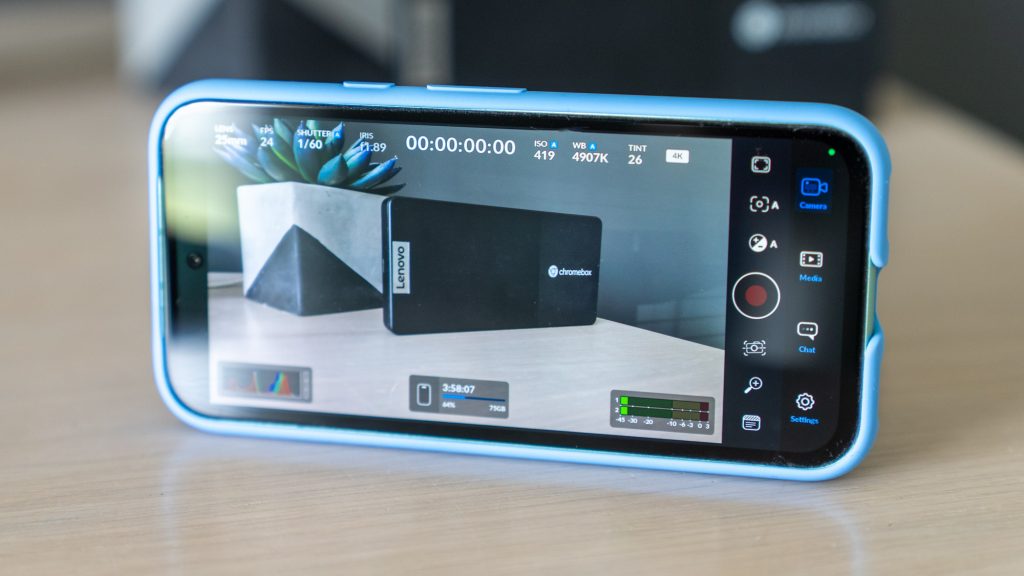 Aplicativo de vídeo Blackmagic Camera Pro agora disponível no Android