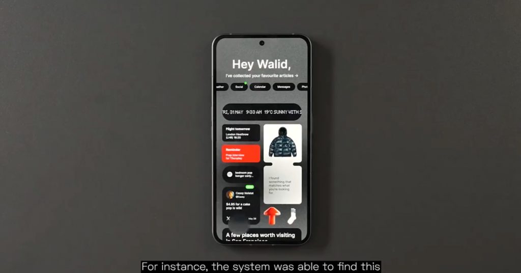 Nothing's Phone 3 tem tudo a ver com aplicativos de IA