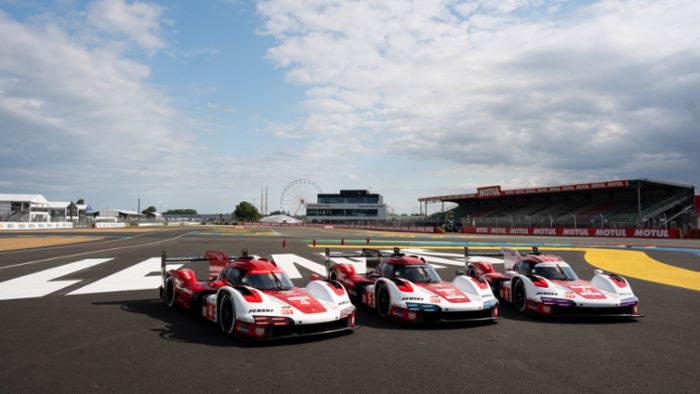 Três fortes parceiros de trabalho – Porsche 963 nas 24 Horas de Le Mans