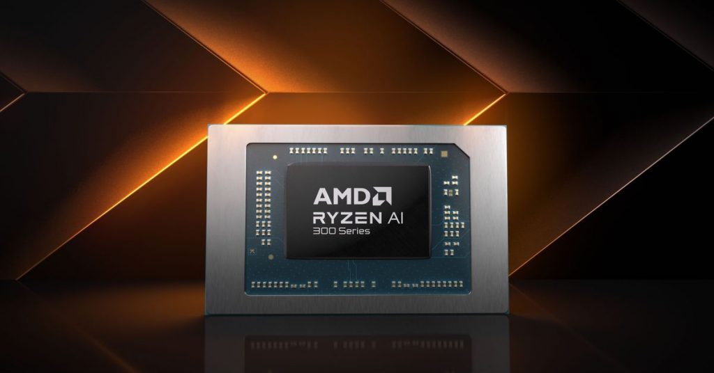 AMD anuncia processadores para laptop Ryzen AI 9 série 300