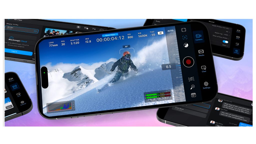 O aplicativo Blackmagic Camera para Android já está disponível – Traga recursos profissionais para o seu telefone