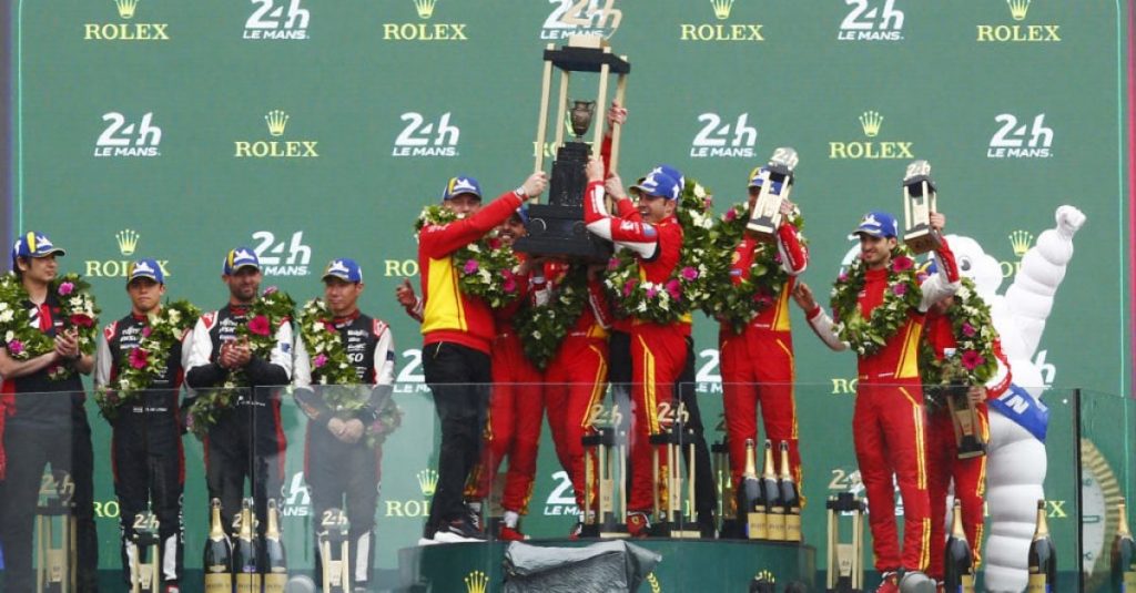 Ferrari vence 24 Horas de Le Mans pelo segundo ano consecutivo
