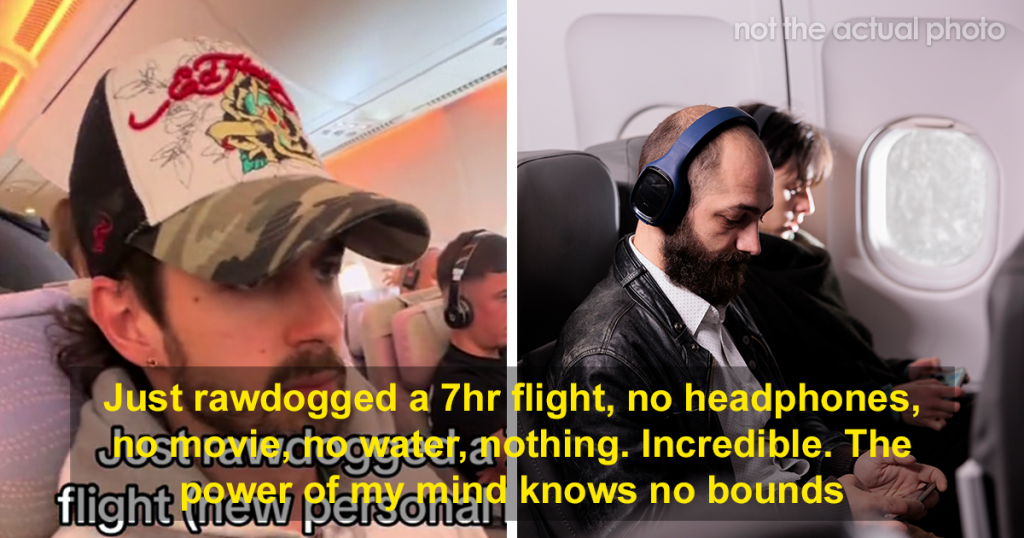 Os passageiros de frequência testam sua resistência com voos de “caça ao vivo”, sem usar nenhum equipamento a bordo do avião