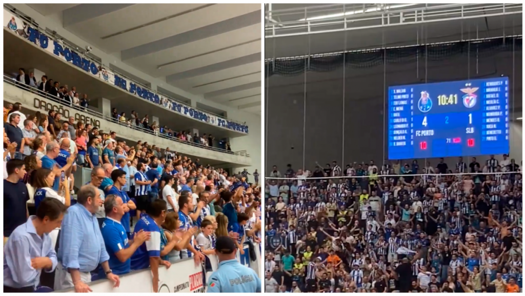 Na Arena do Dragão, a vitória sobre o Benfica foi celebrada ao som de Sant Joan