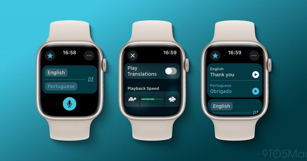 Aplicativo de tradução agora disponível no Apple Watch com watchOS 11