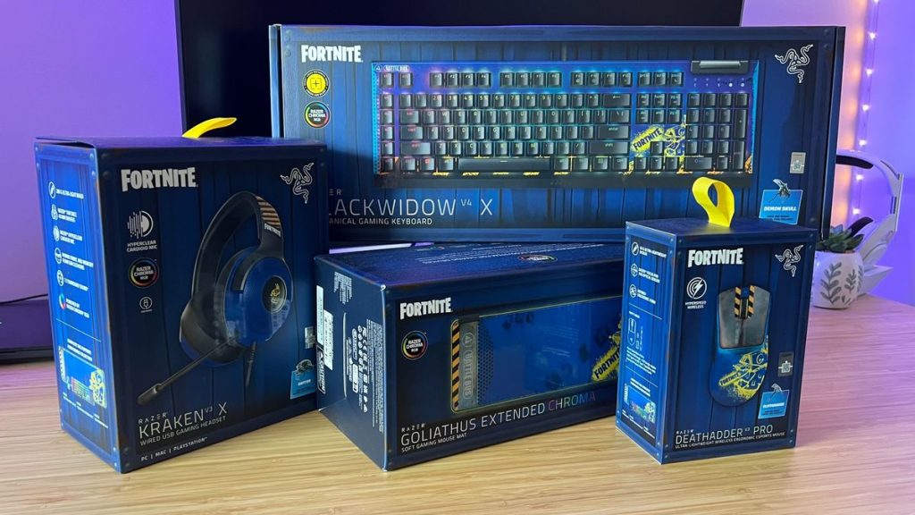 A Razer lançou uma linha completa de gadgets Fortnite – e é…muito