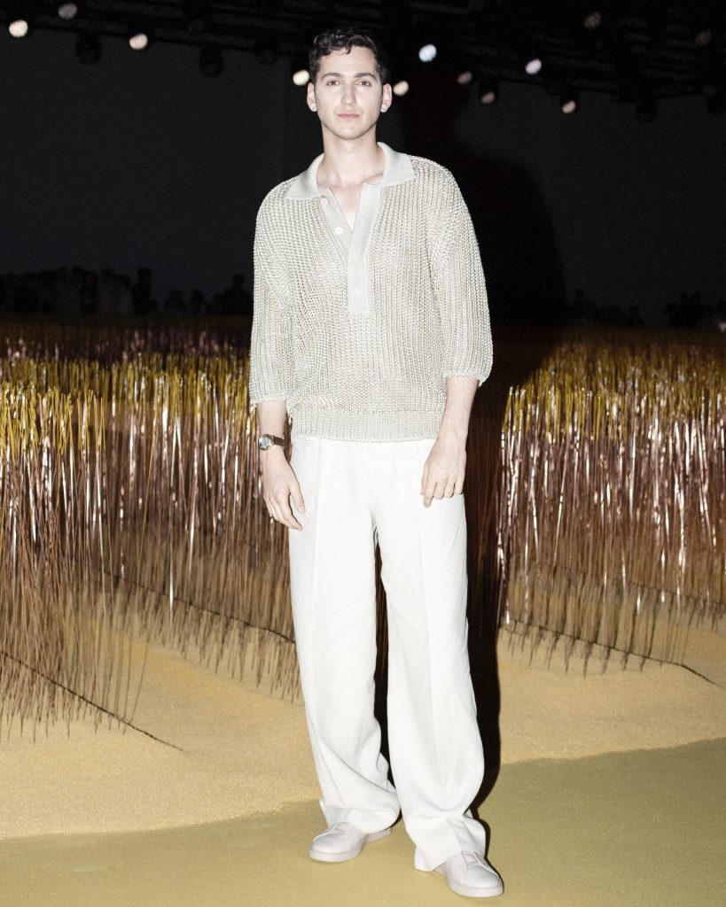 24 horas com Matt Friend no show SS25 da Zegna em Milão