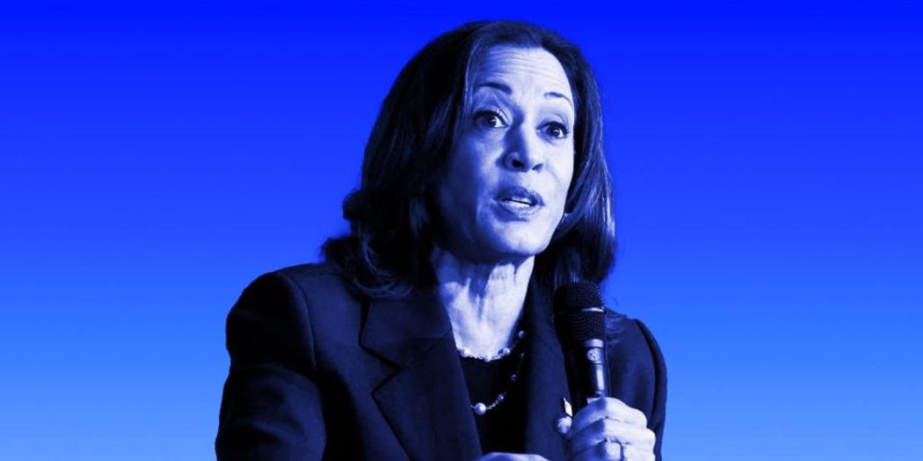 Aqui está a posição de Kamala Harris sobre Big Tech, IA e criptomoedas