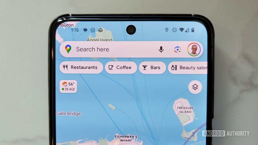 O polêmico novo esquema de cores do Google Maps agora está disponível em aplicativos de terceiros