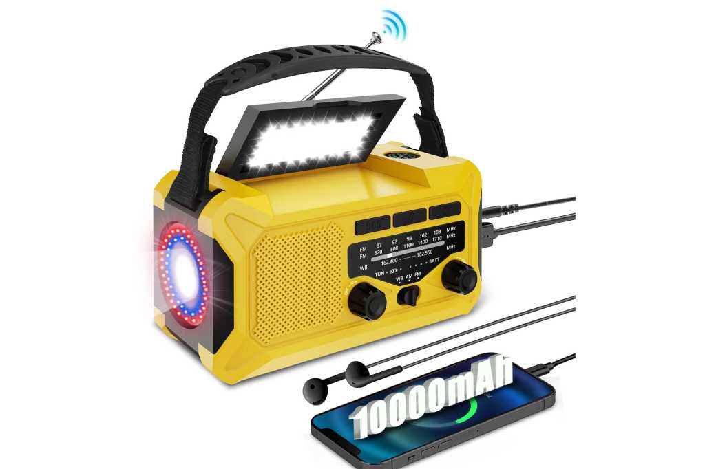 Este gadget indispensável de US $ 26 inclui carregador solar, rádio, lâmpada e muito mais.