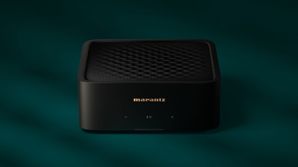 O amplificador de streaming sem fio Marantz modelo 1 oferece desempenho