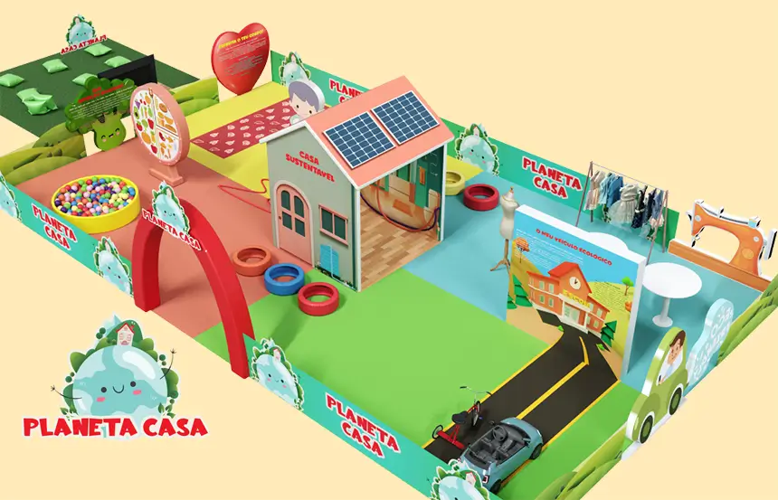 Exposição interativa para toda a família