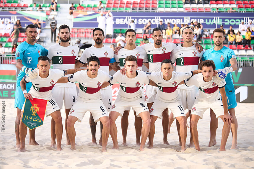 Seleção Nacional de Futebol de Praia treina em Matosinhos