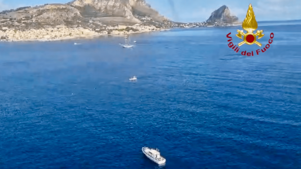 Iate afunda na Itália, um morto e seis desaparecidos