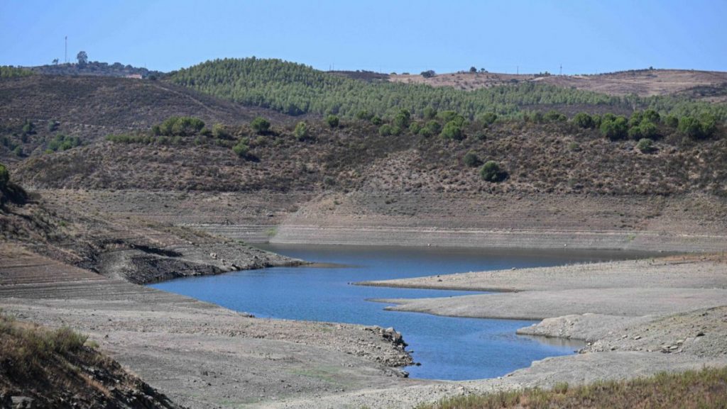 Aproximadamente 40% do continente estava em situação de seca moderada e grave no final de Julho.