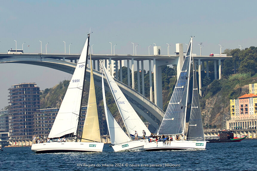 Clubes de Vela de Leça da Palmeira brilham na Regata do Infante 2024