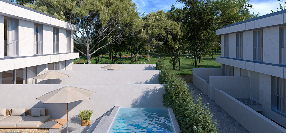 Condomínio privado de luxo Oceanic Reserve a construir em Matosinhos