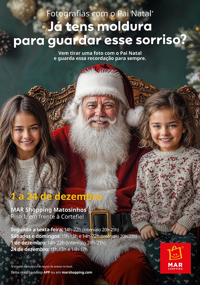 MAR Shopping Matosinhos com programação lotada para o Natal