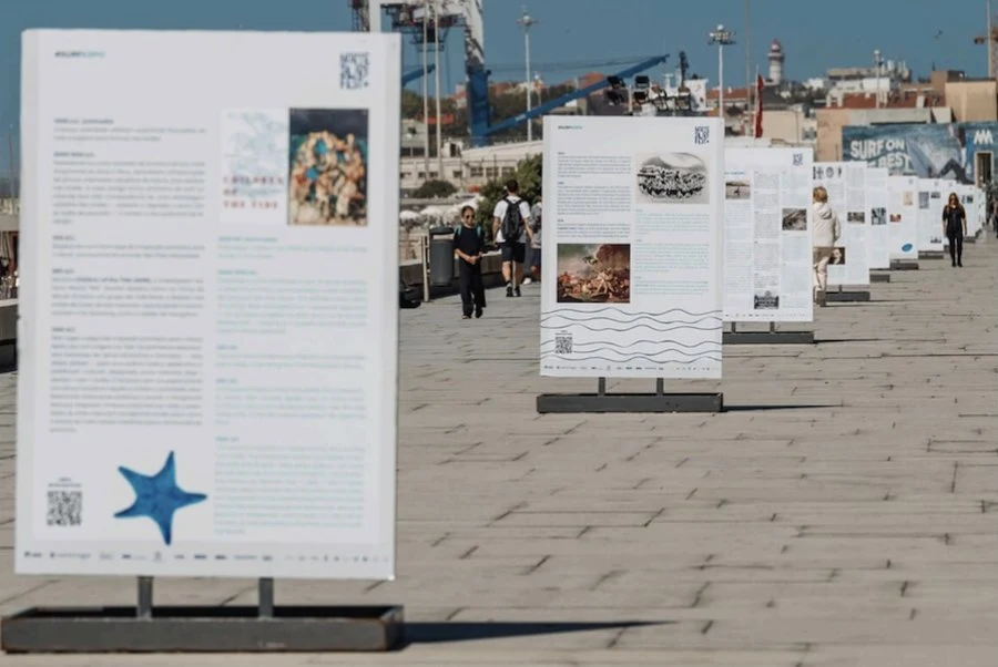 “North Waves”: Marginal de Matosinsinhos se torna uma galeria de surf ao ar livre
